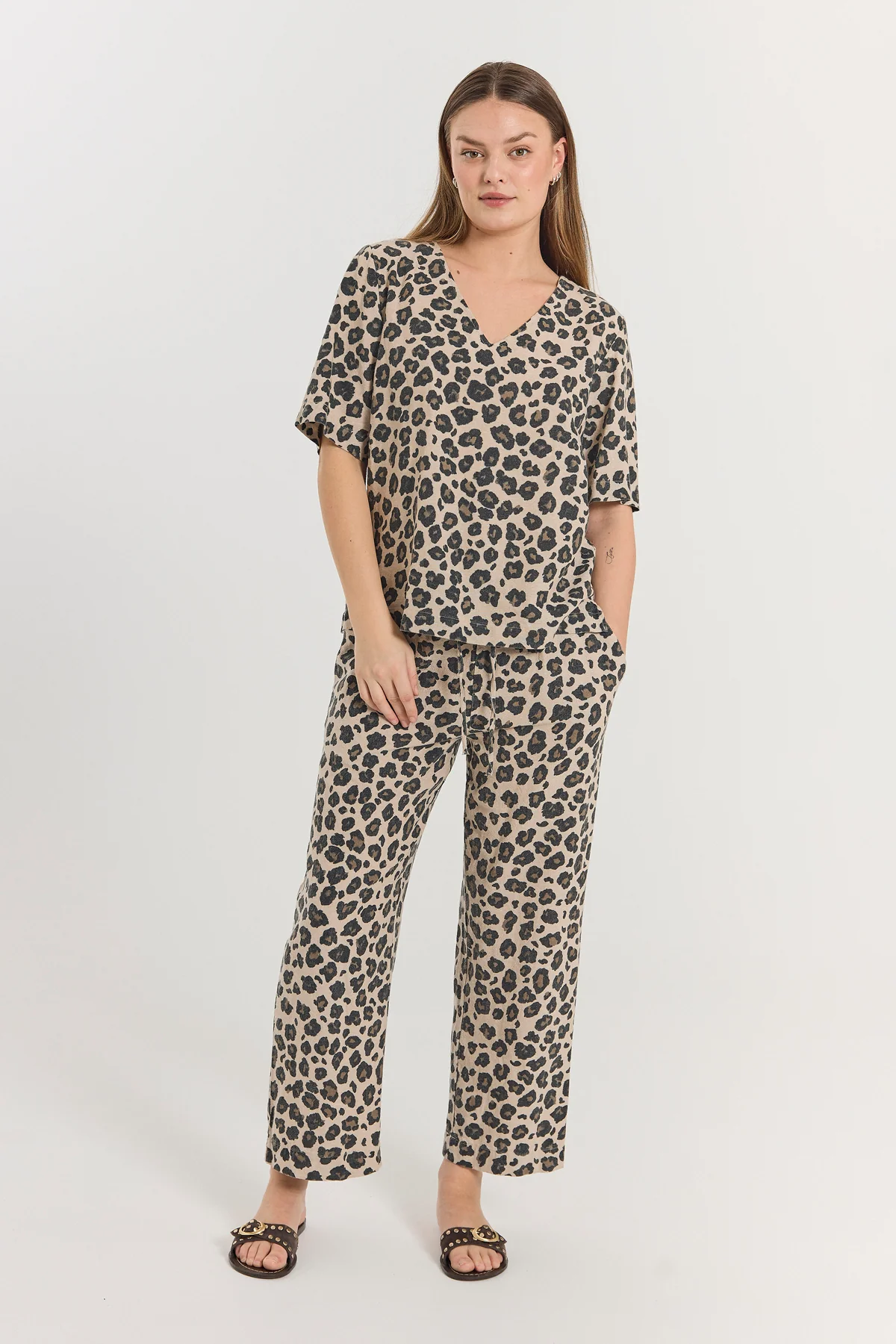 FQLAVISCO - HOSE - LEOPARD