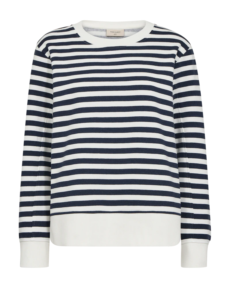 FQFIFFI - PULLOVER - BLAU UND WEISS