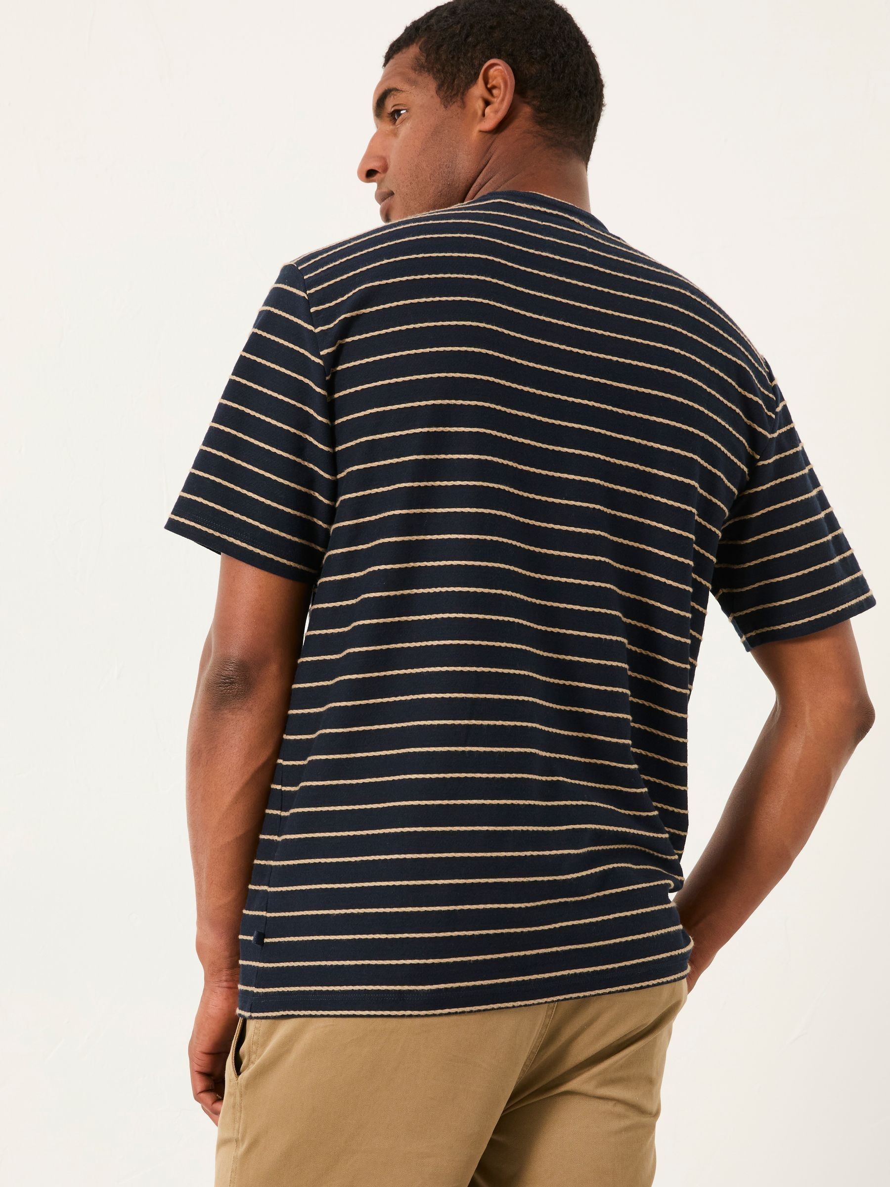 Colden stripe tee Navy Stripe Tee