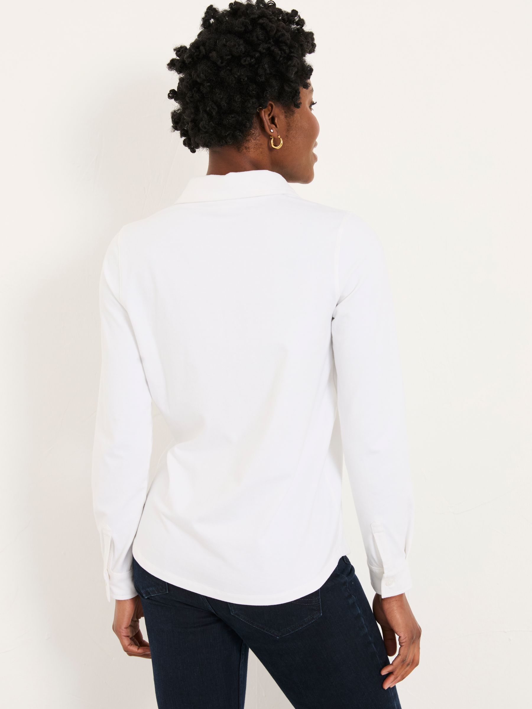 Selby White Jersey Shirt