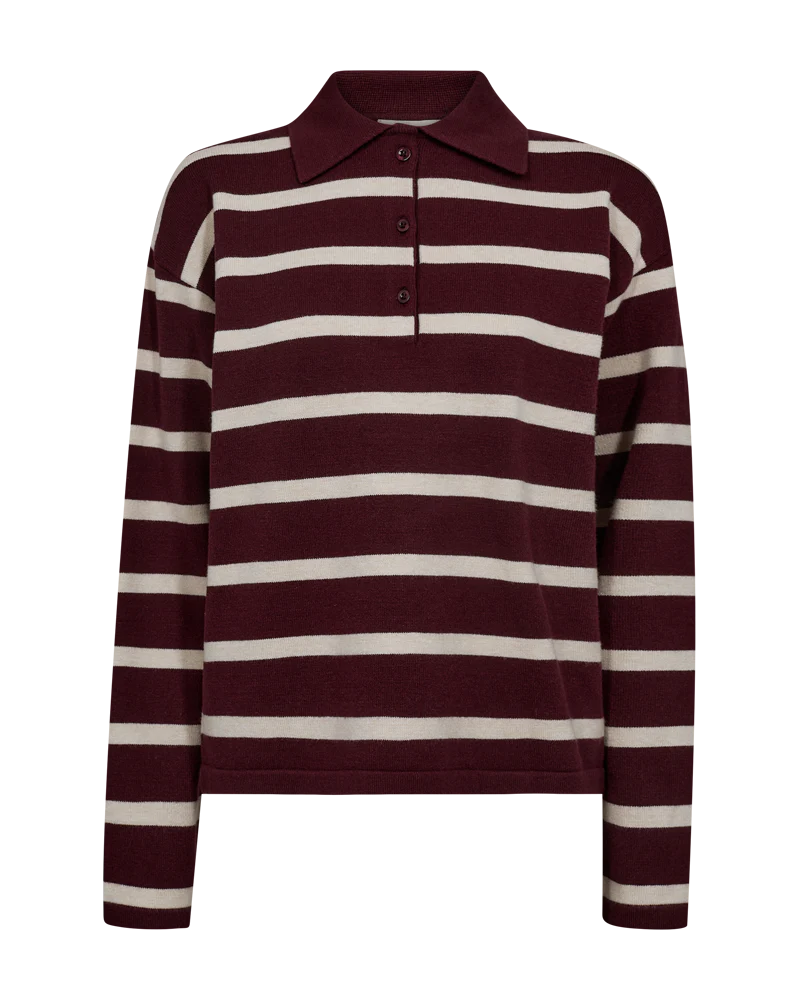 FQCLAURA – PULLOVER - BORDEAUX