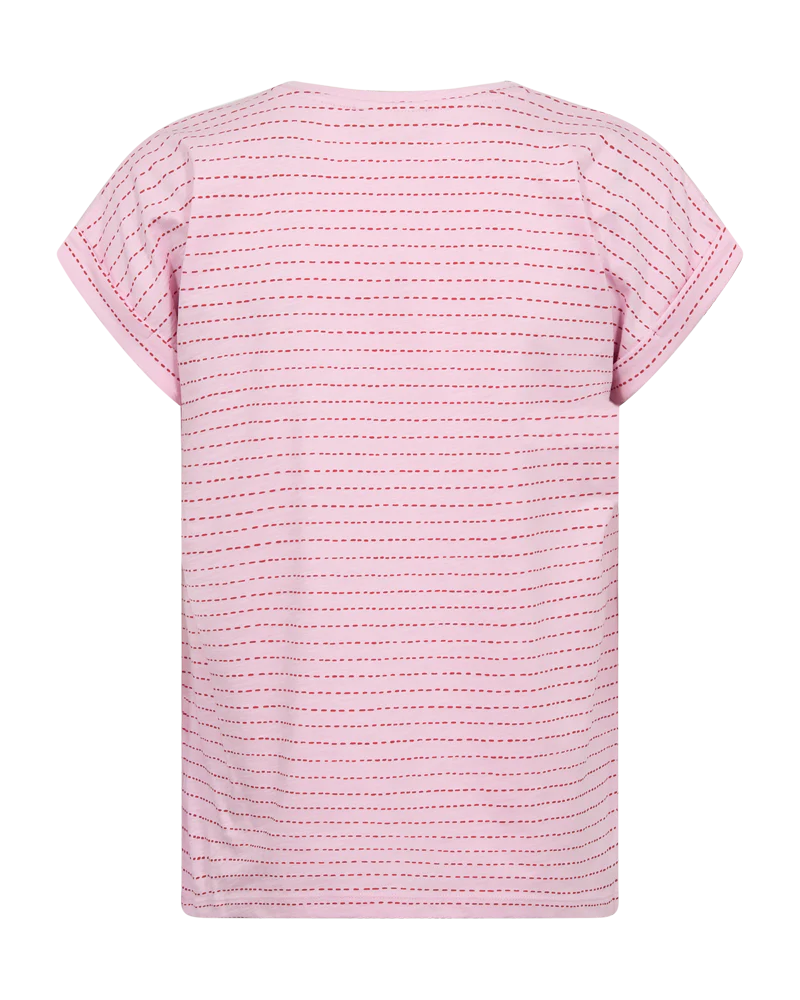 FQVIVA - T-SHIRT - ROT UND ROSA