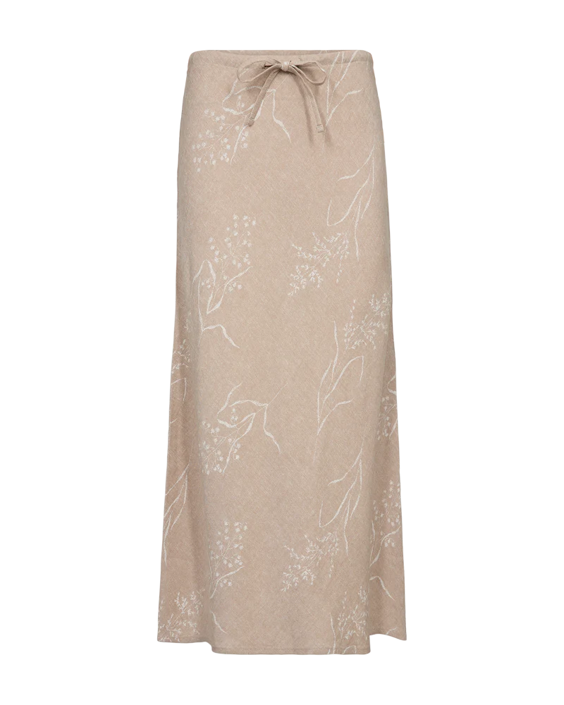FQLALUNA – BLUMENROCK - BEIGE UND WEISS