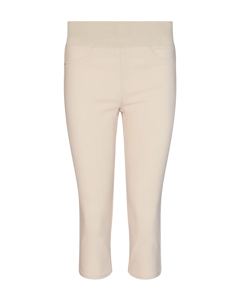 FQSHANTAL - POWER CAPRIHOSE - BEIGE