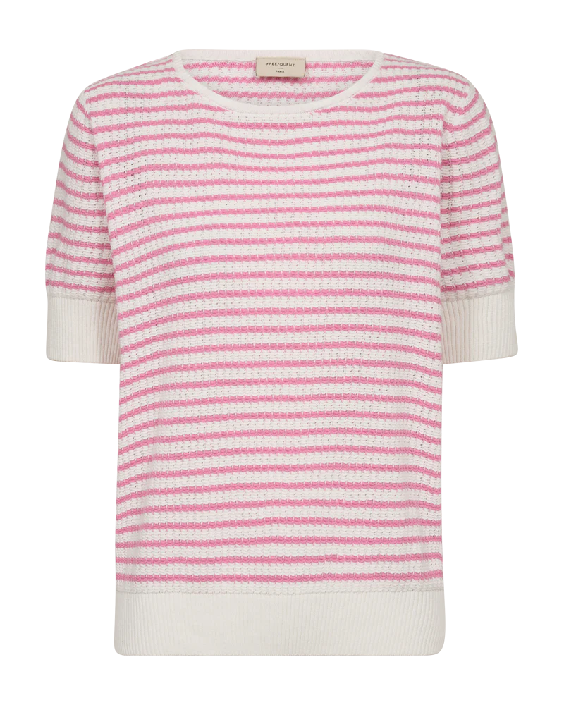 FQDODO - PULLOVER - WEISS UND ROSA