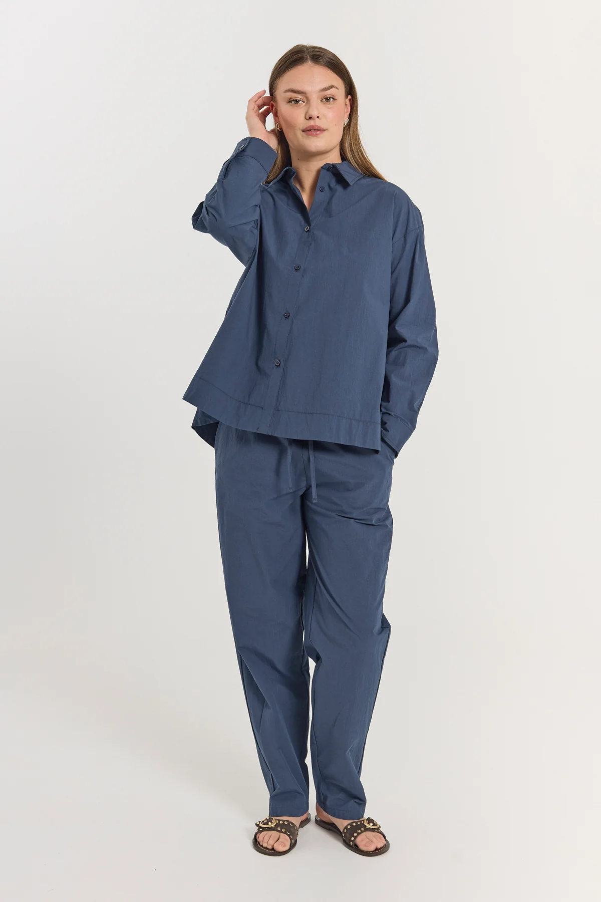 FQJALLY - HOSE - BLAU