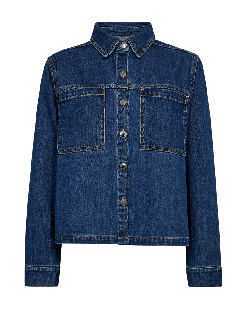 FQRINNA - DENIM-JACKE - BLAU
