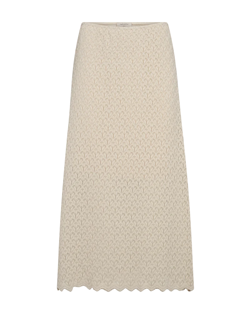 FQRIGGA - ROCK MIT SPITZE - BEIGE