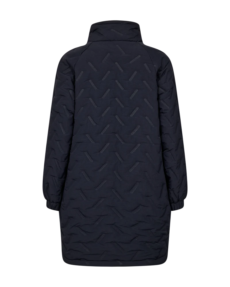FQCROWN – GESTEPPTE JACKE - BLAU