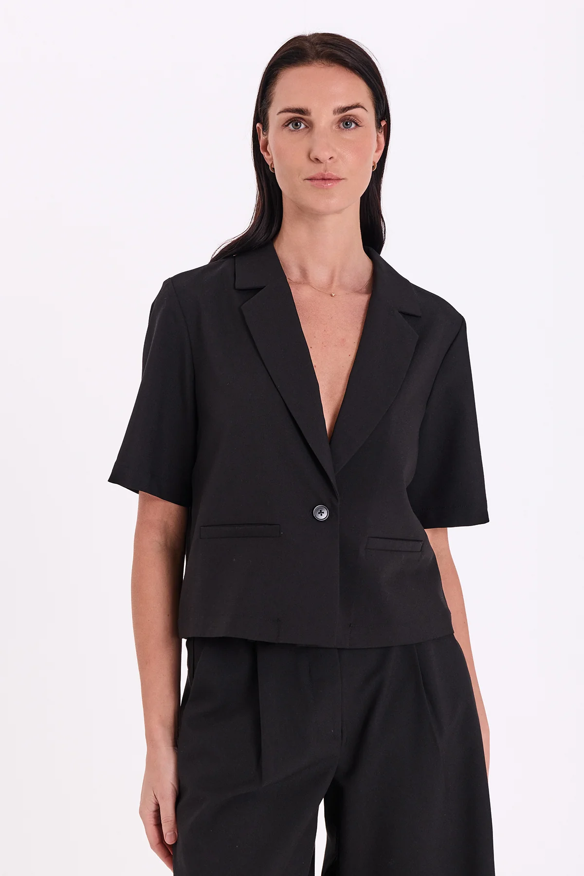 FQMAEVE - BLAZER - SCHWARZ
