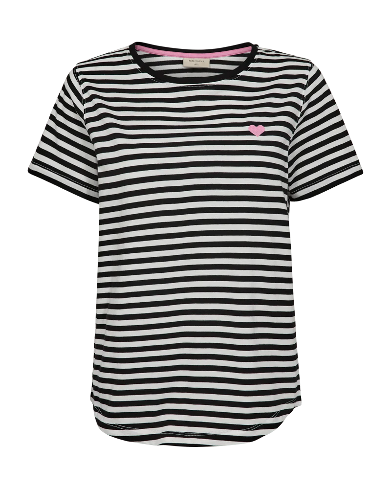FQMIAN - T-SHIRT - SCHWARZ UND  WEISS