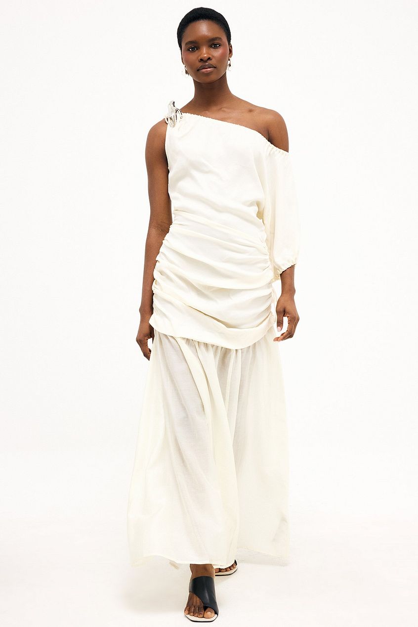 Draped Maxi Dress
