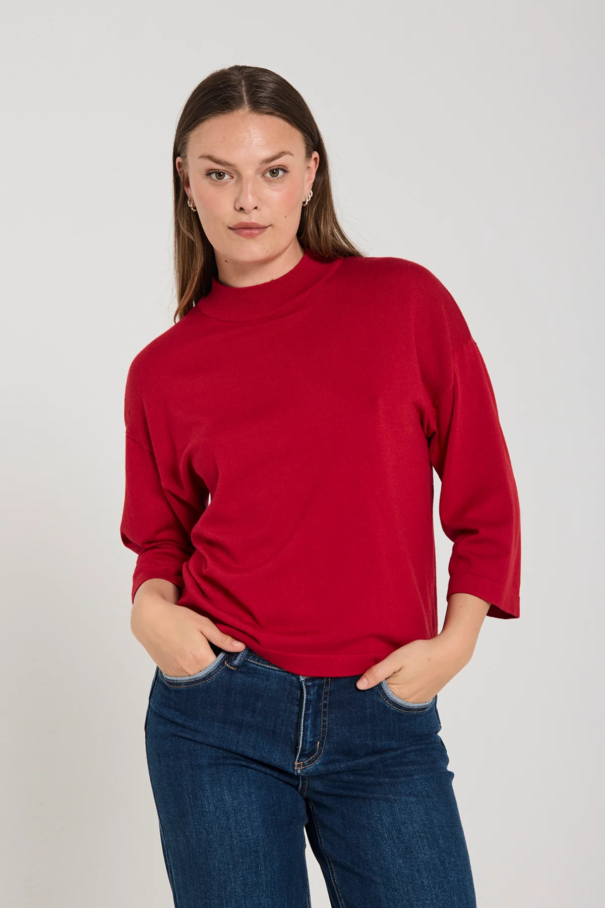 FQCONNY – PULLOVER - ROT