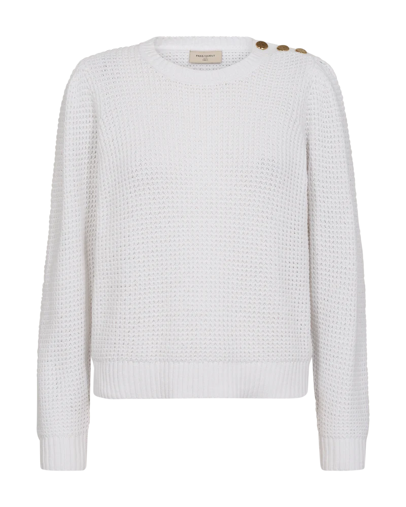 FQCOTLA - PULLOVER - WEISS