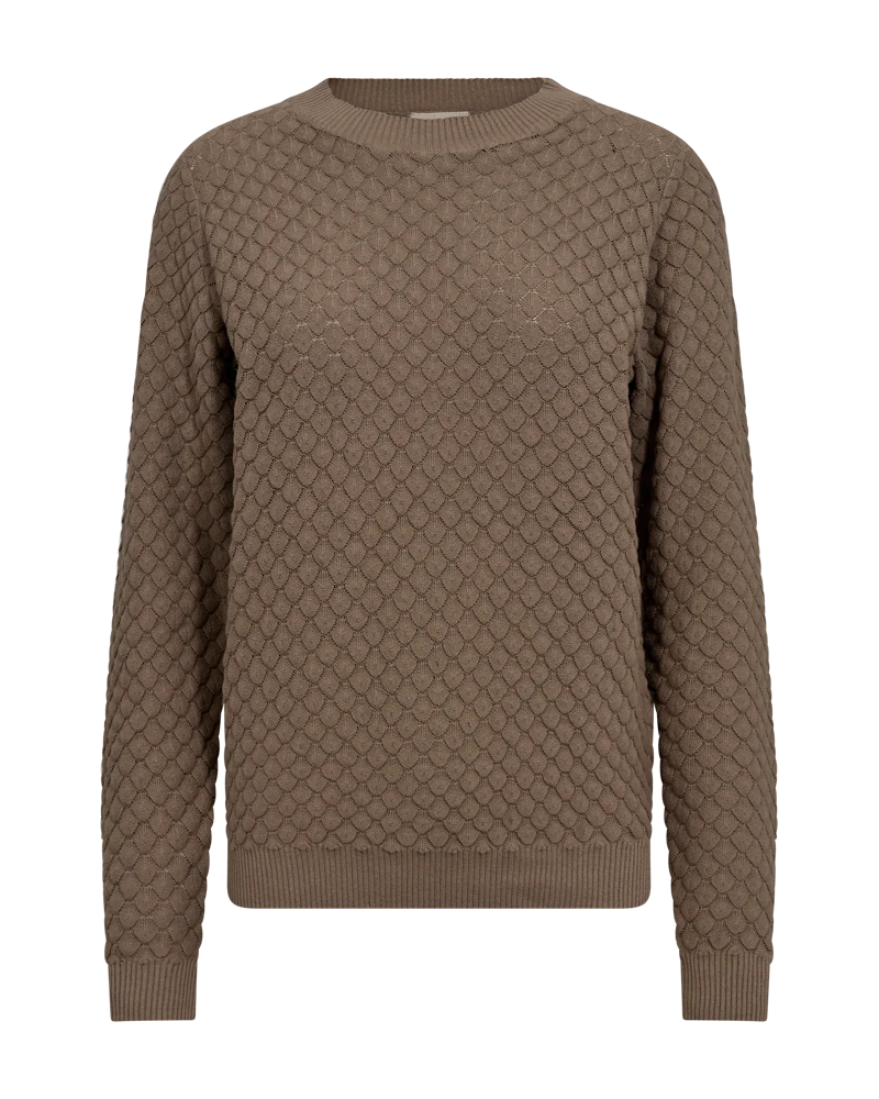 FQDODO - PULLOVER - BRAUN