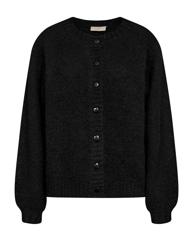 FQLOUISA - CARDIGAN - SCHWARZ