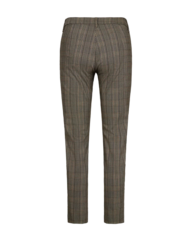 FQREX – HOSE MIT KAROMUSTER - SCHWARZ UND BRAUN
