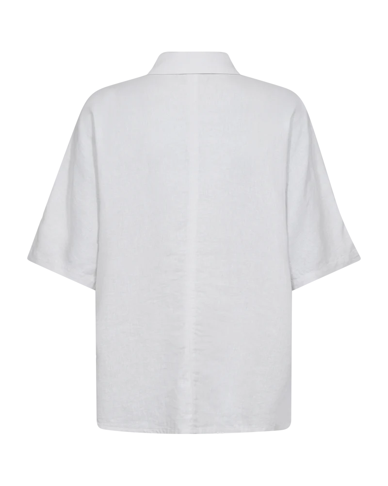 FQLAVA – LEINENHEMD - WEISS