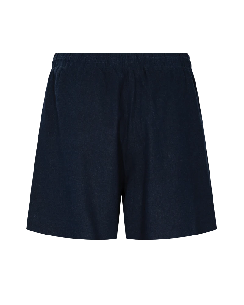 FQLAVA - LEINENSHORTS - BLAU