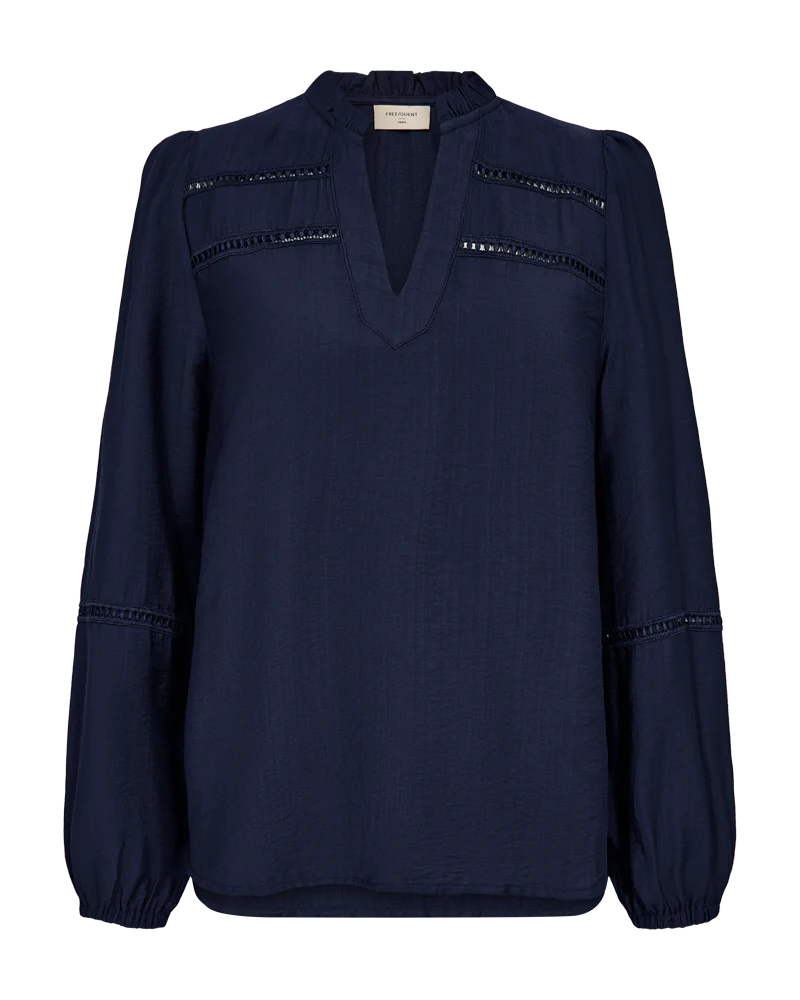 FQANTINA - BLUSE - BLAU