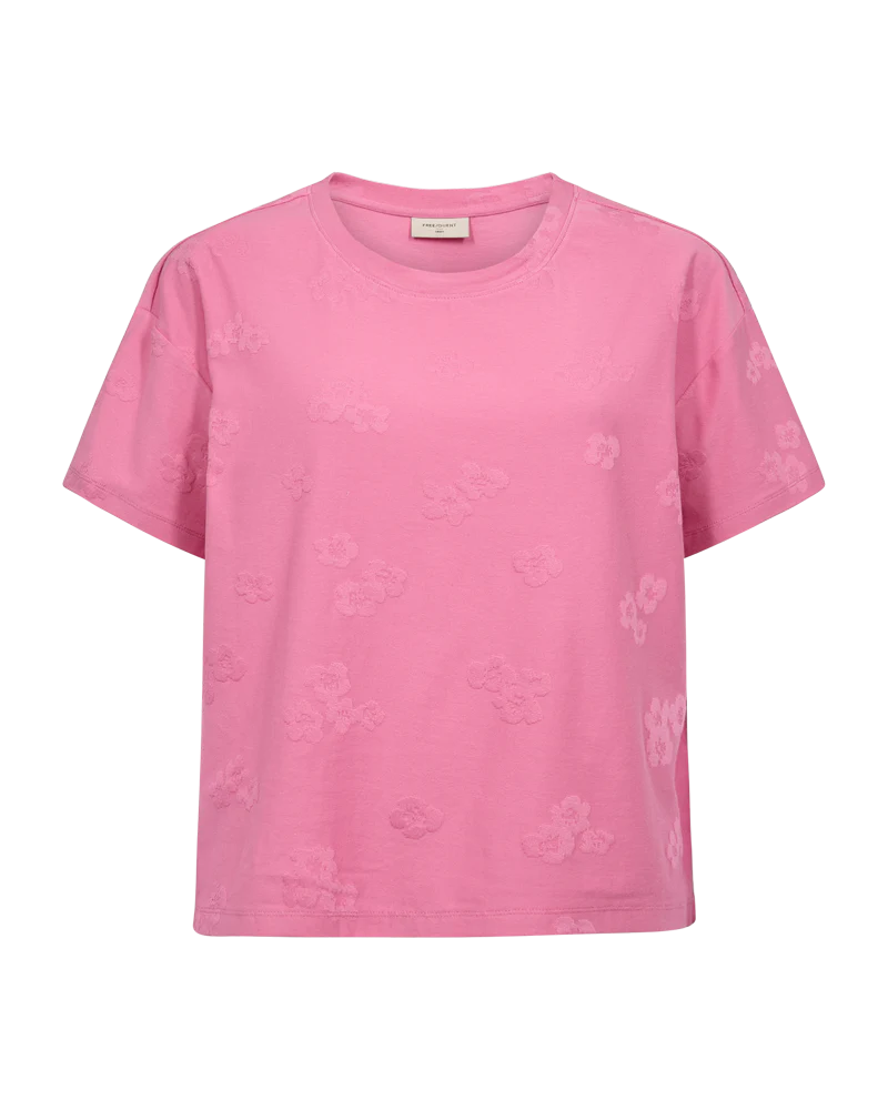 FQZIPREA - T-SHIRT - ROSA