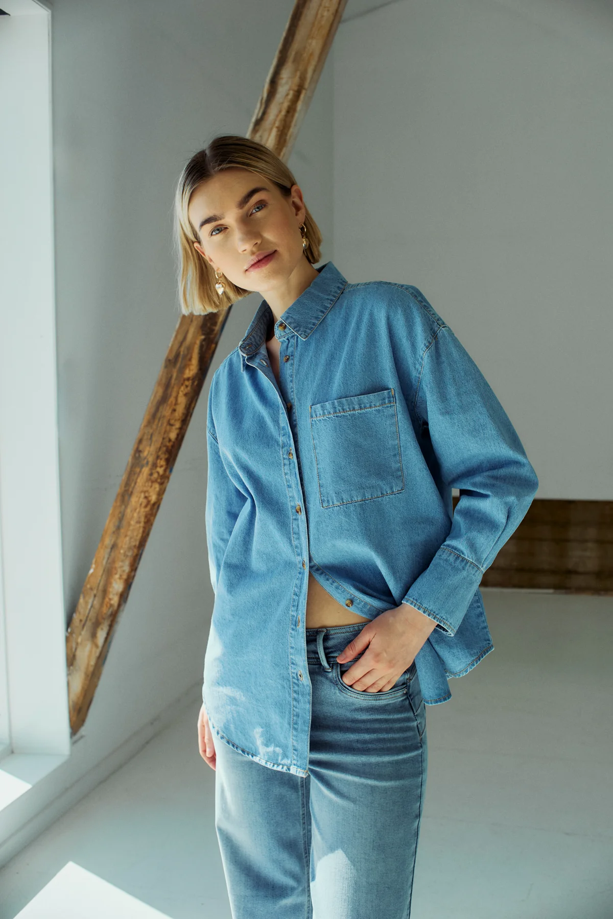 FQLISEA - HEMD - BLAU