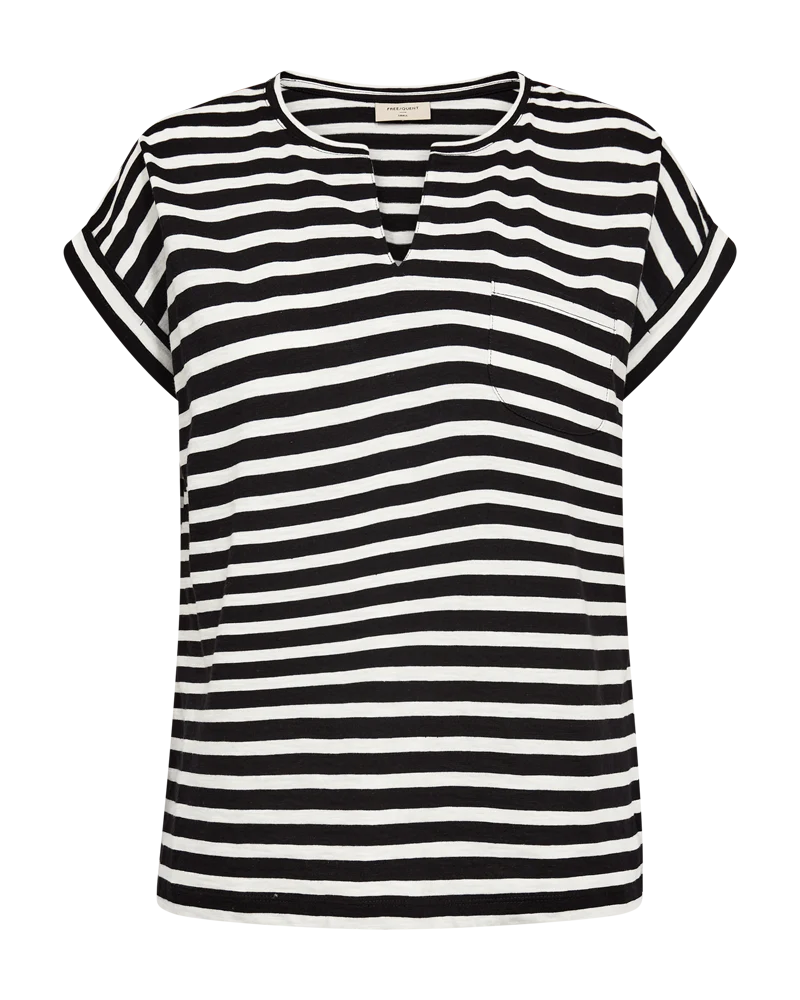 FQVIVA - T-SHIRT - WEISS UND SCHWARZ