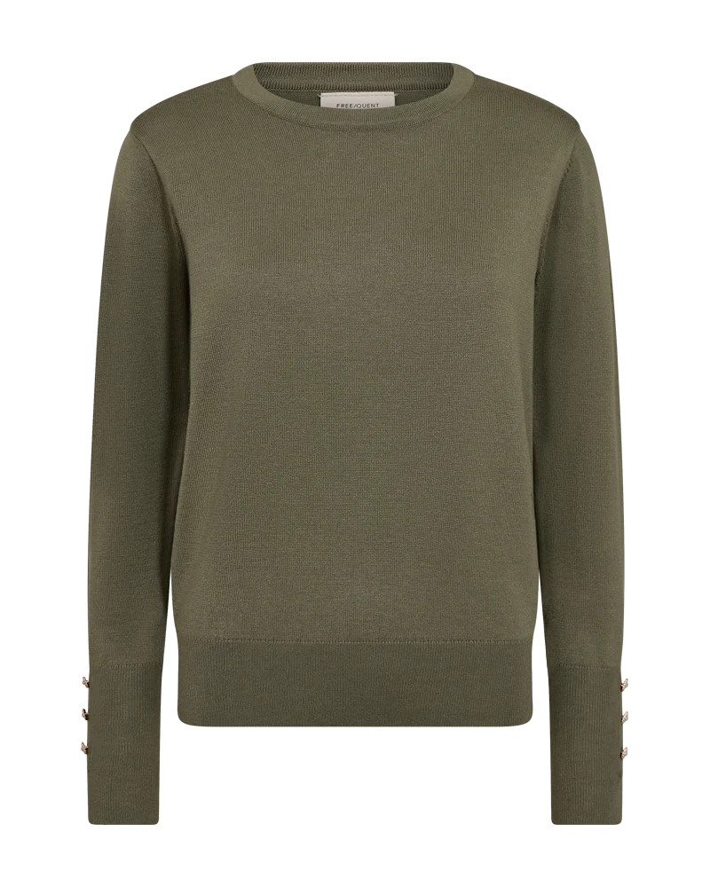 FQKATIE - PULLOVER - GRÜN