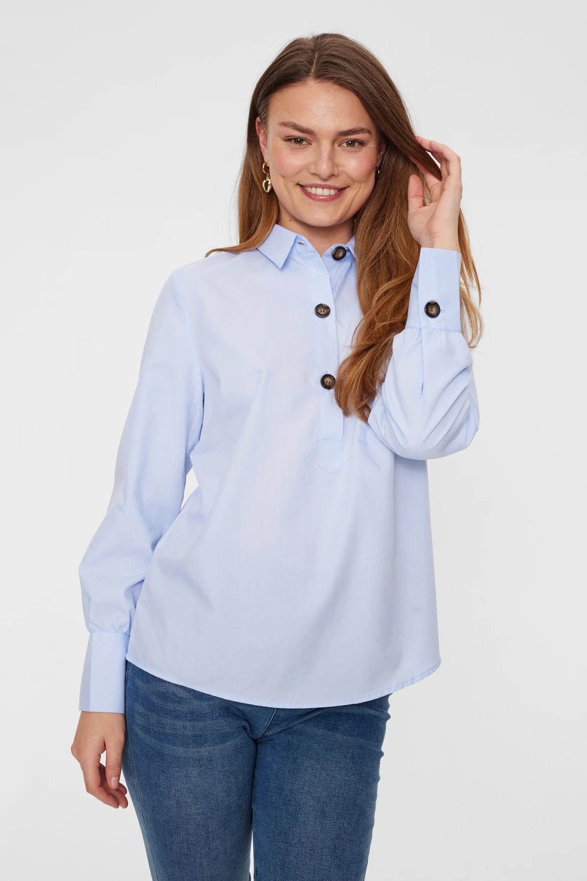 FQFLYNN - BLUSE - BLAU