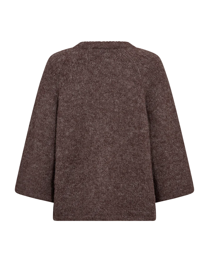 FQGRSLULU - PULLOVER - BRAUN