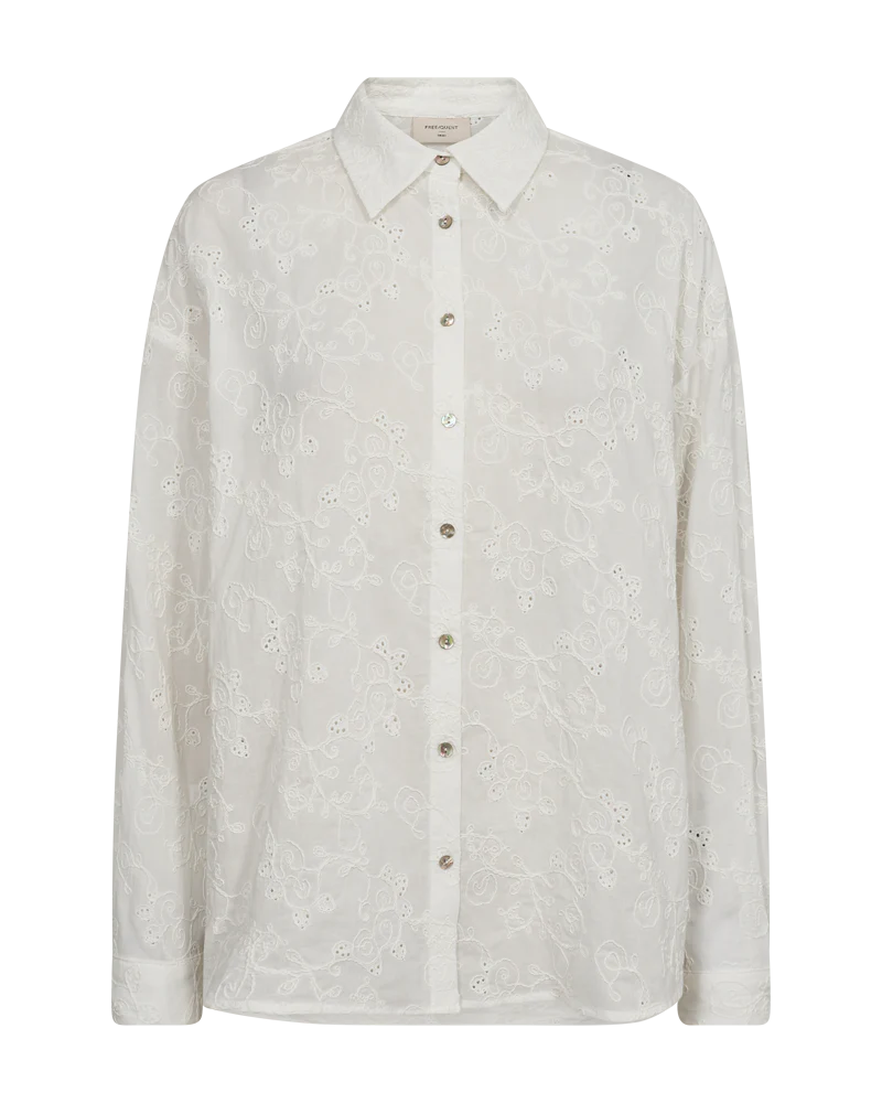 FQUNIQUA - HEMD - WEISS