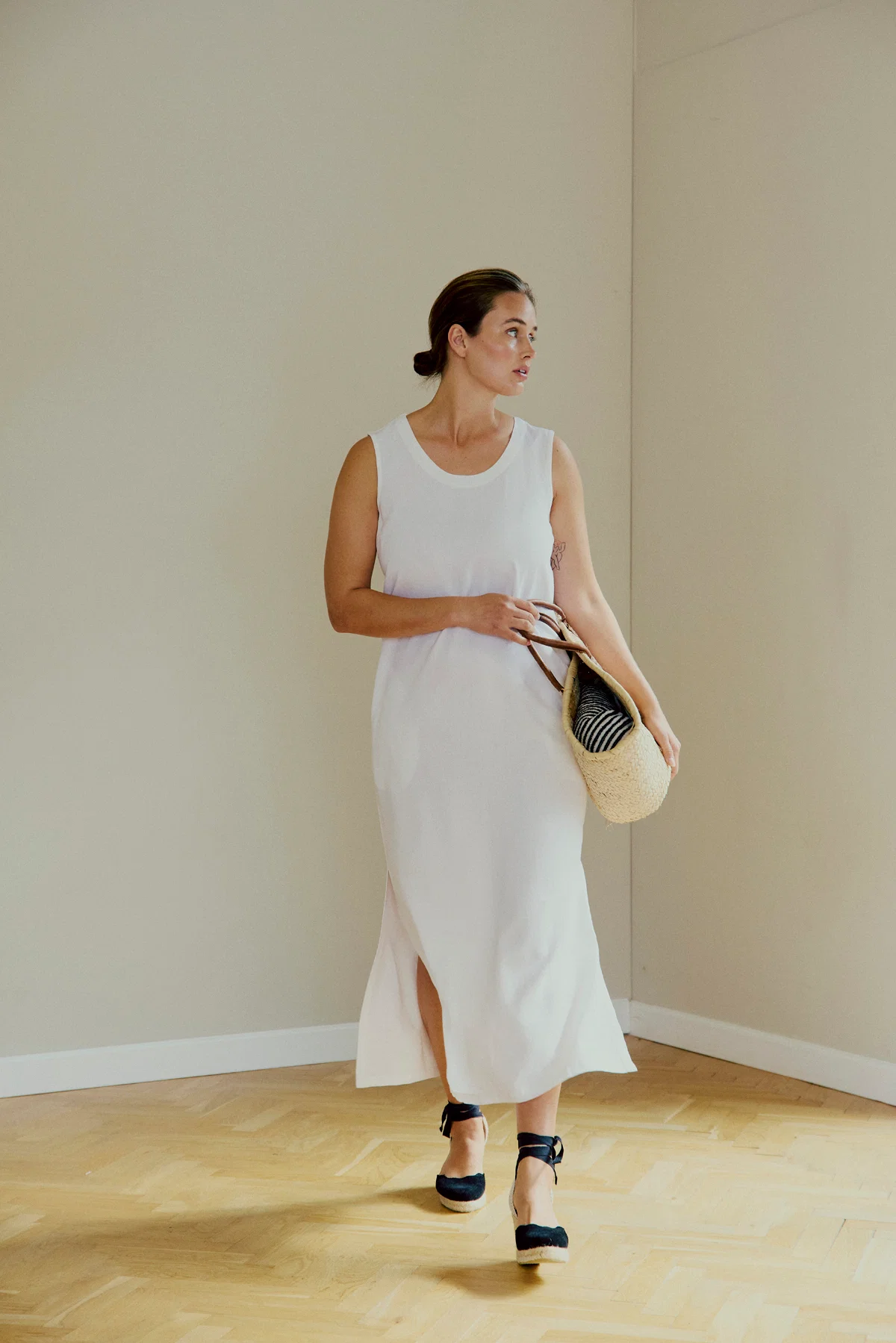 FQLAVISCO - KLEID - WEISS