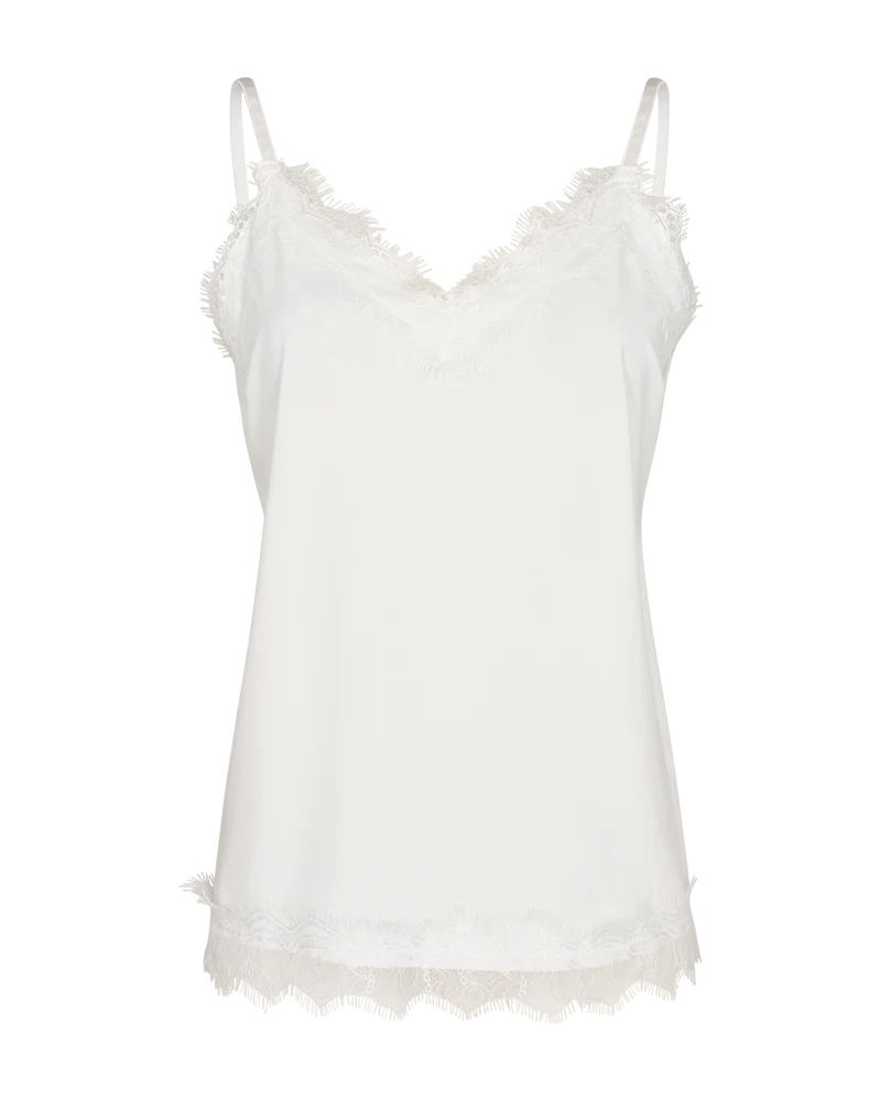 FQBICCO - SPITZENTOP - WEISS