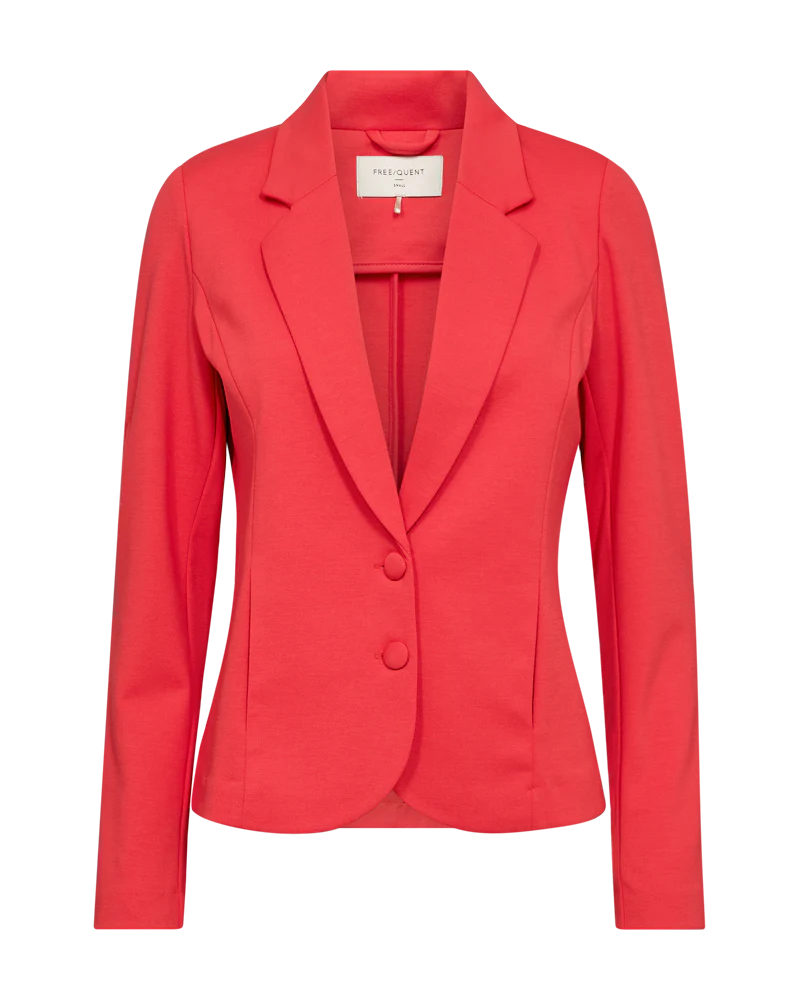 FQNANNI – FIGURBETONTER BLAZER - ROT