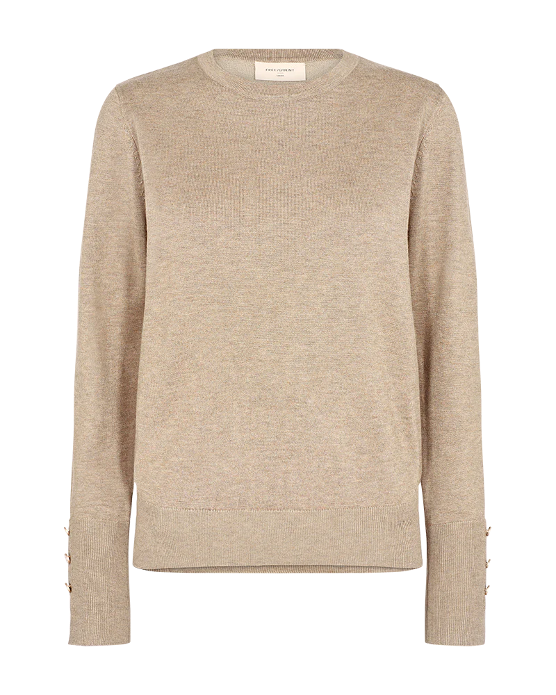 FQKATIE - PULLOVER - BEIGE
