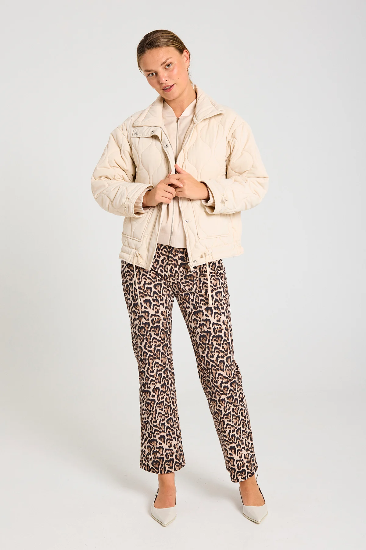 FQISADORA -  HOSE - LEOPARD