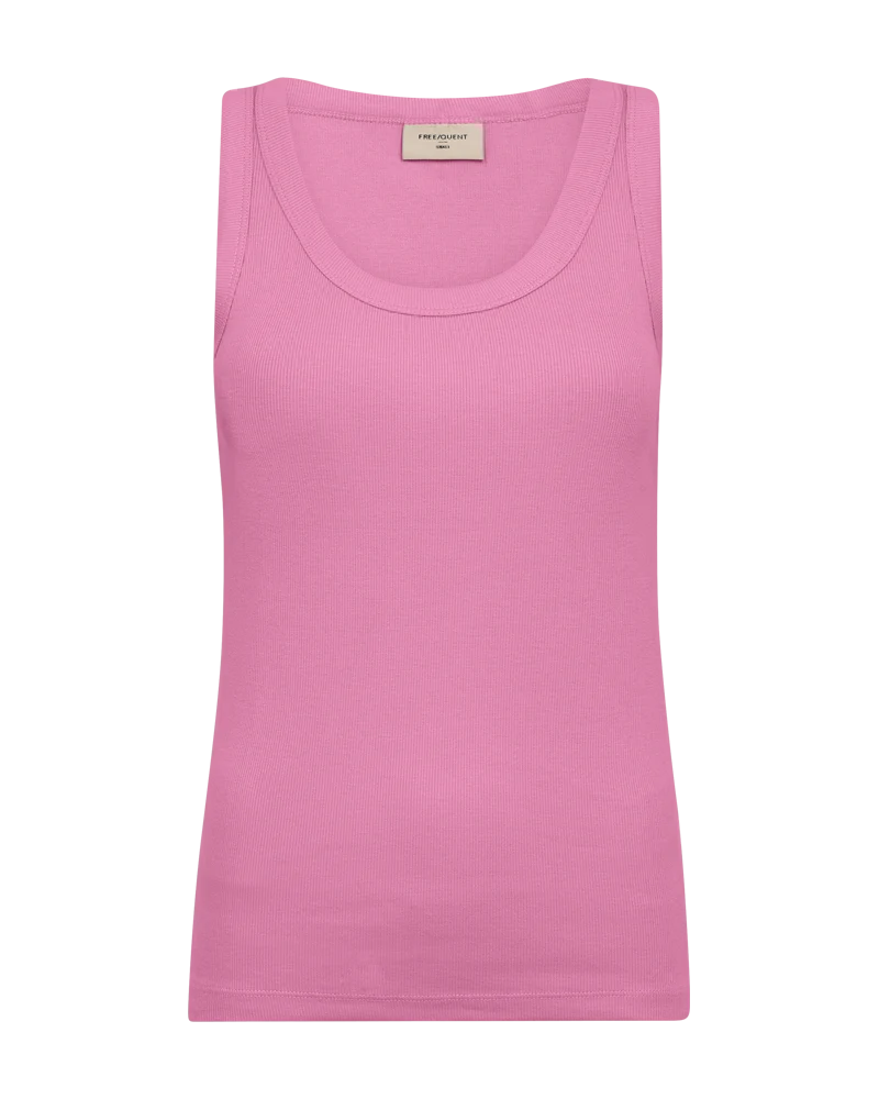 FQHI – RIPPENGESTRICKTES TOP - ROSE