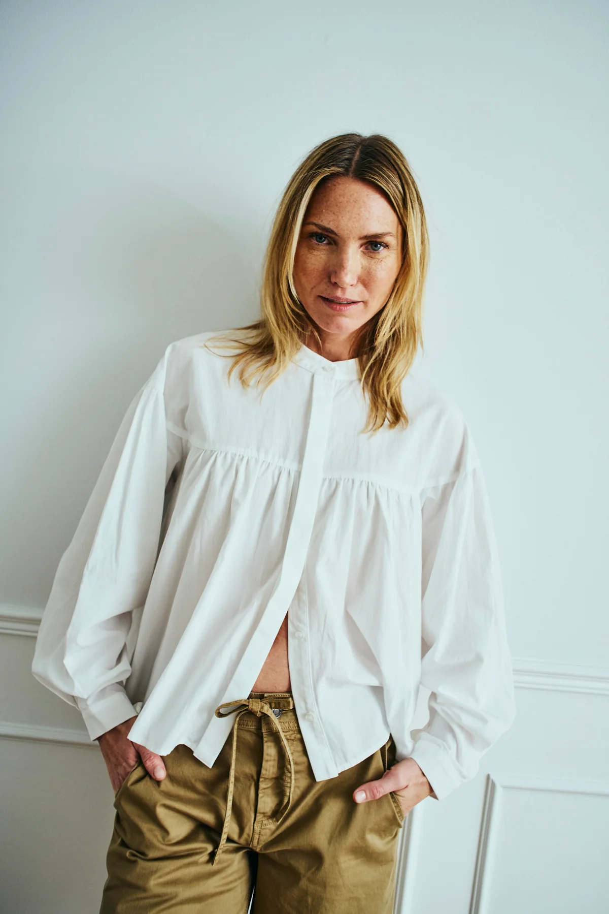 FQSILJE – HEMD - WEISS