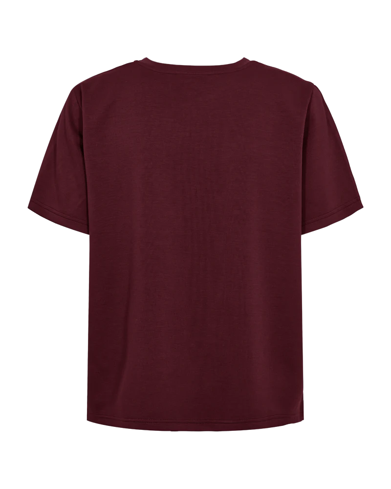 FQMALAK - T-SHIRT - BORDEAUX