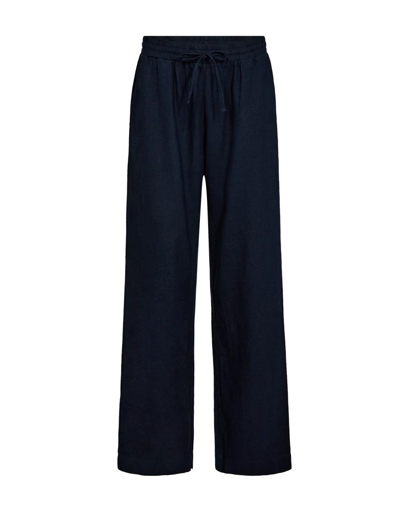 FQLAVA - LEINENHOSE - BLAU