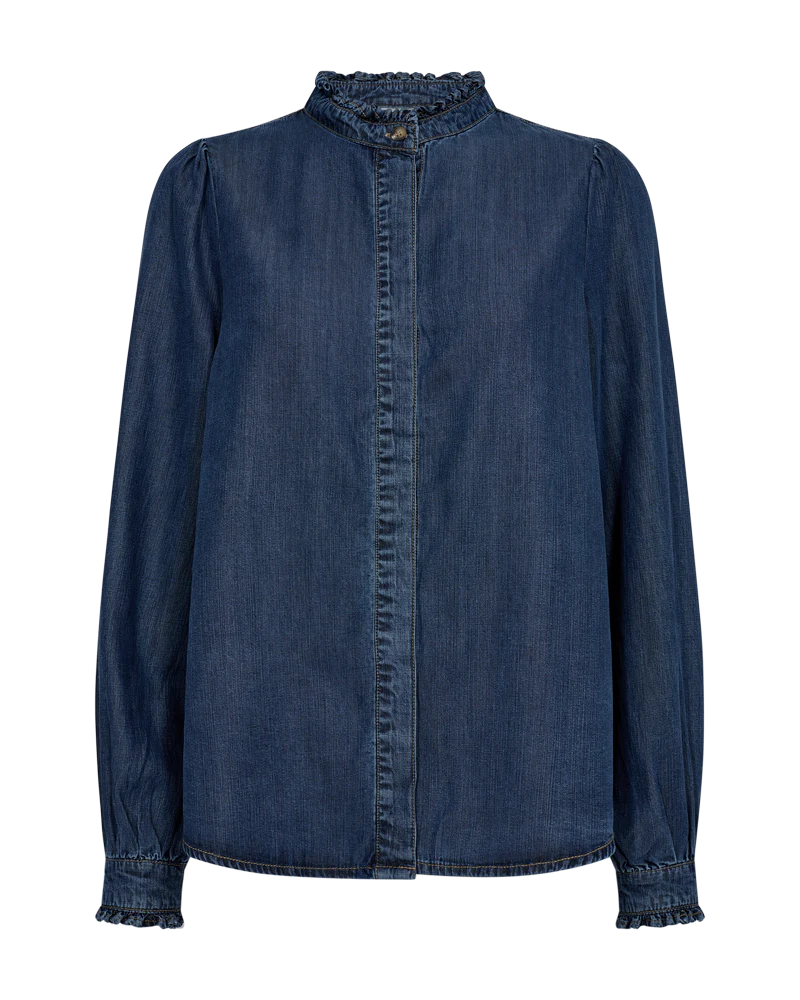 FQWILKE - HEMD - BLAU