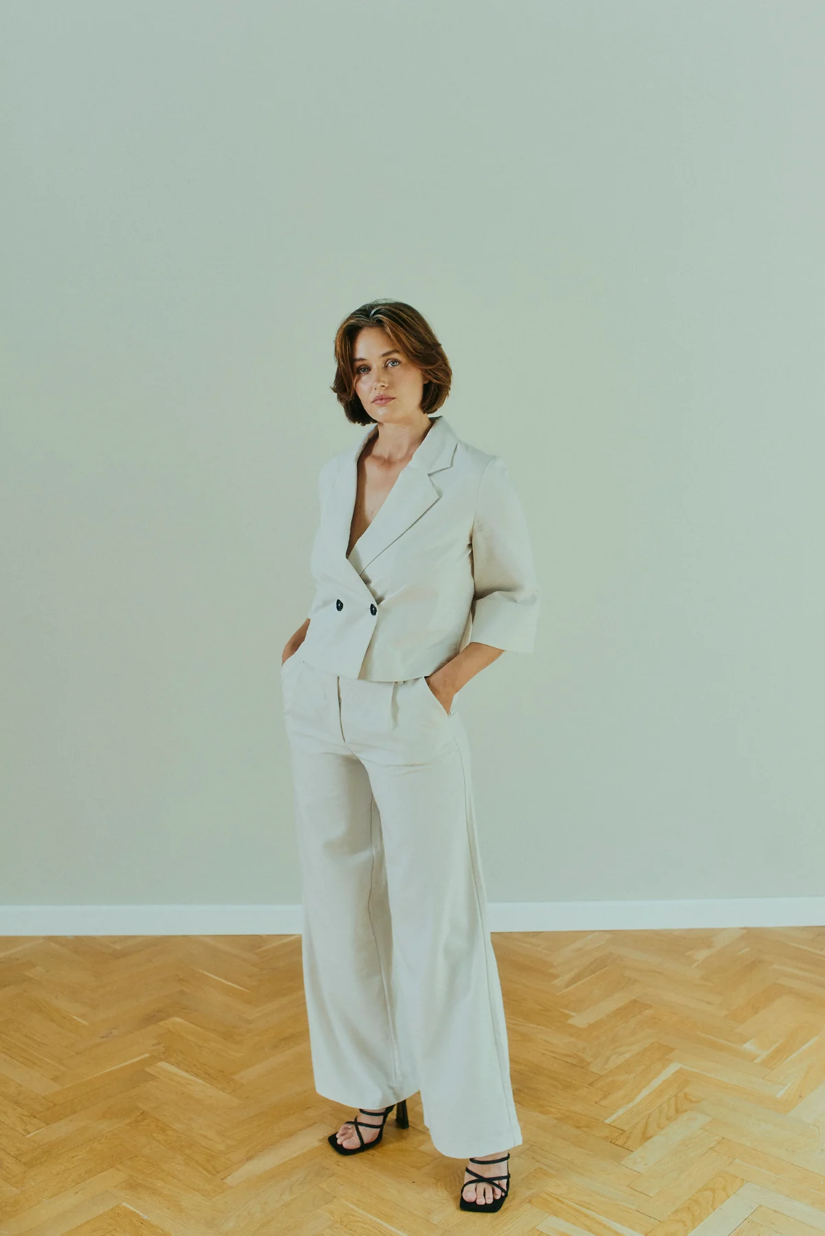 FQMAEVE - HOSE - BEIGE