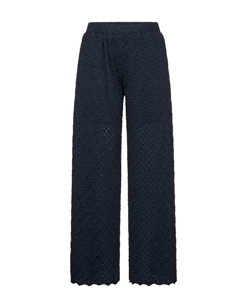 FQRIGGA - HOSE MIT SPITZE - BLAU