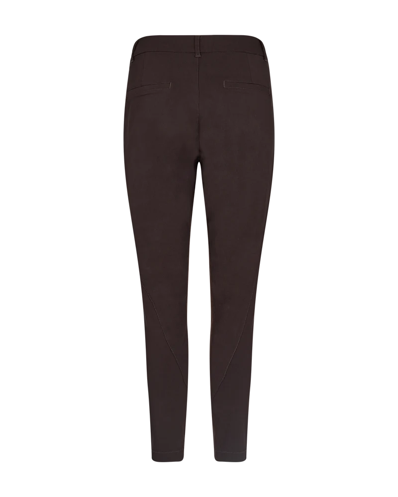 FQJENNY – KNÖCHELLANGE HOSE - BRAUN