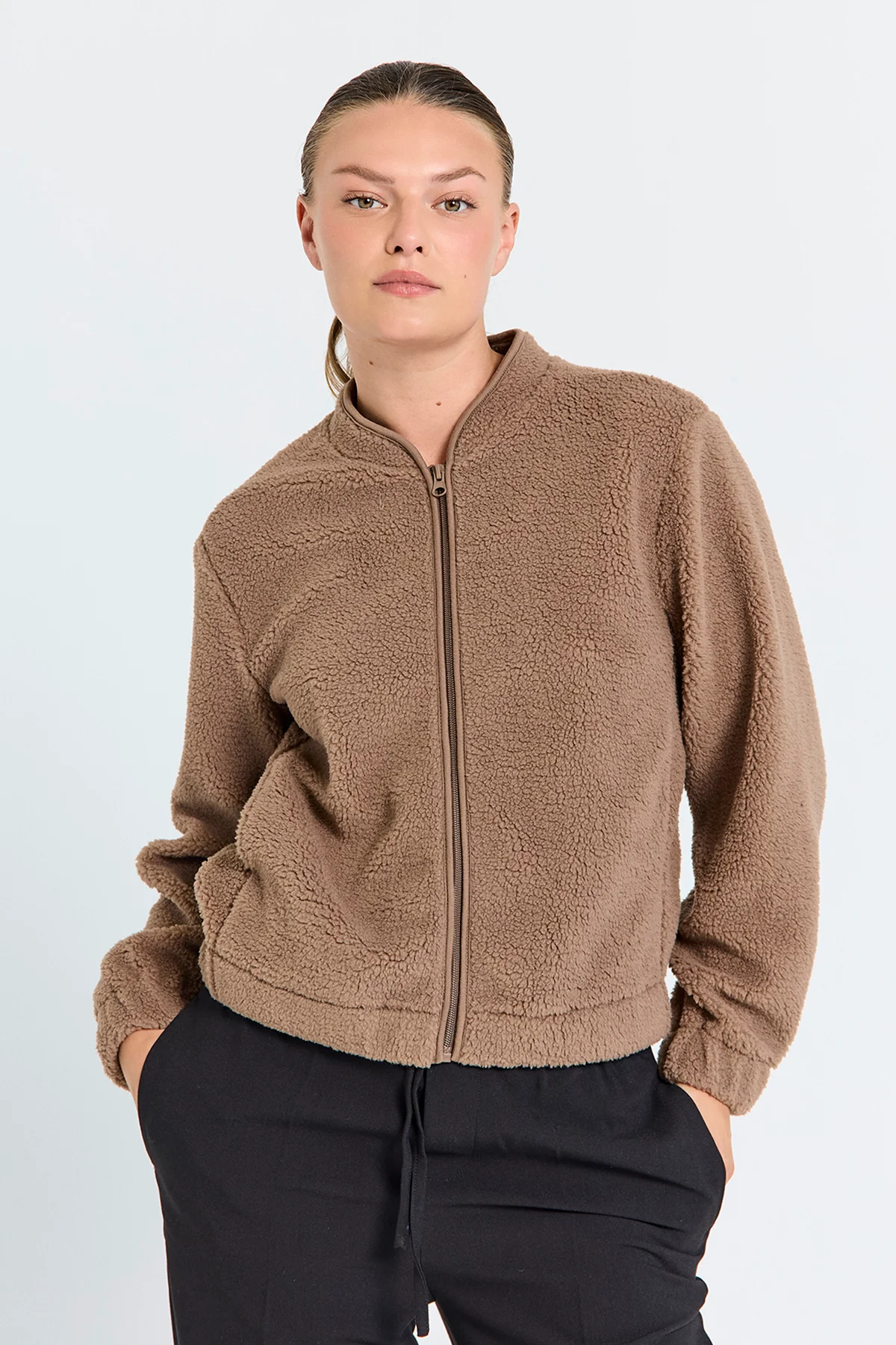 FQTEDDY - JACKE - BRAUN