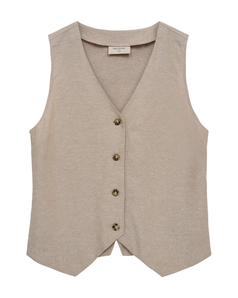FQLAVA - LEINENWESTE - BEIGE