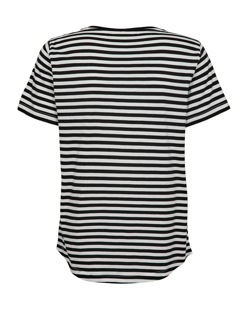 FQMIAN - T-SHIRT - SCHWARZ UND  WEISS
