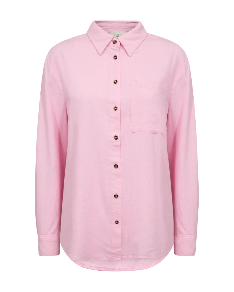 FQLAVA - LEINENHEMD - ROSA