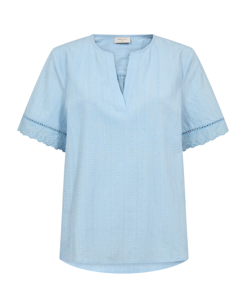 FQANE - BLUSE - BLAU