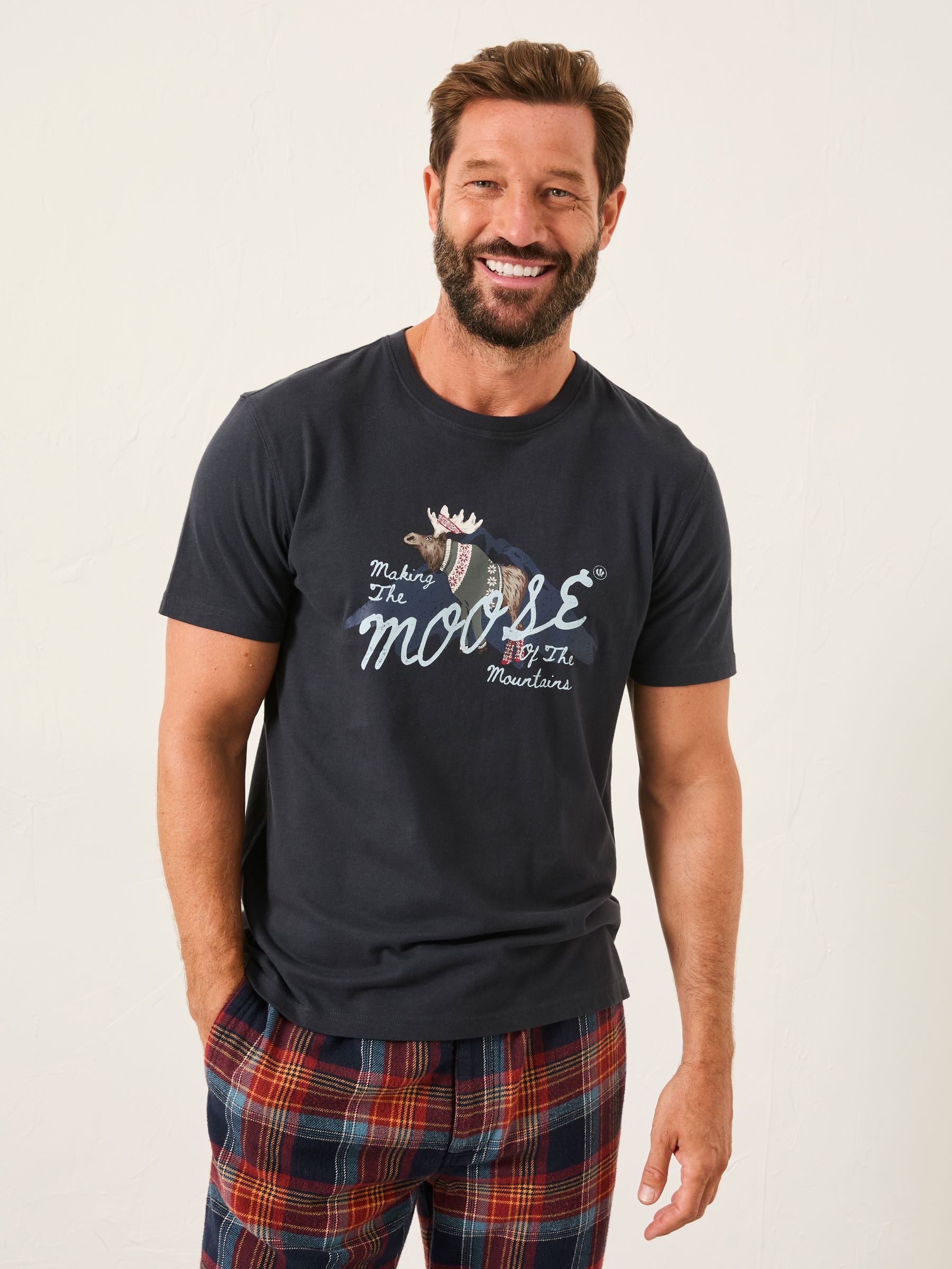 Navy Shelter Making The Moose T-Shirt